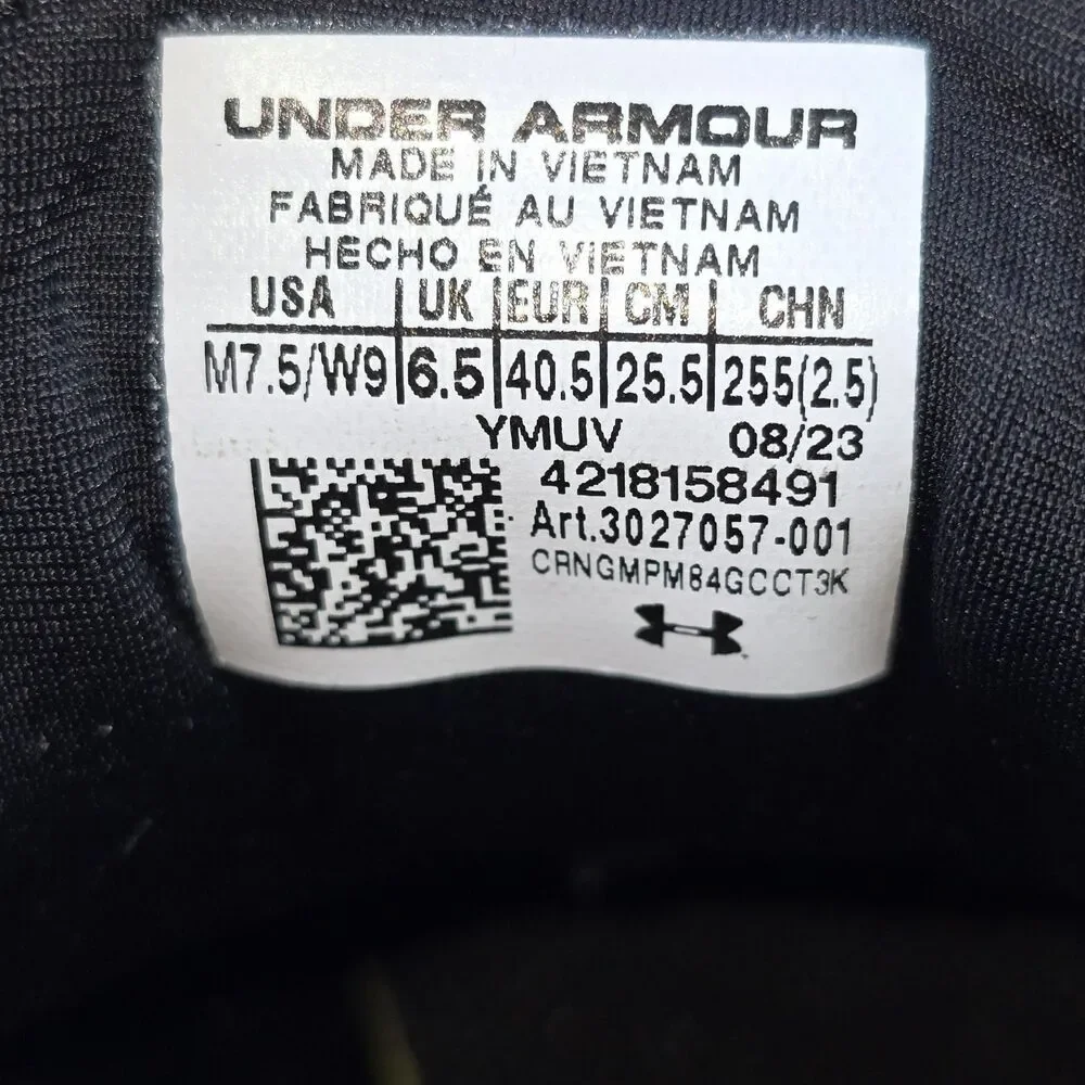 Under Armour men size